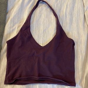 Halter crop top